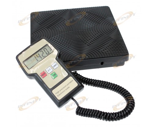 220lb Digital Electronic HVAC Refrigerant Charging Weighing Weight Scale w/ Case